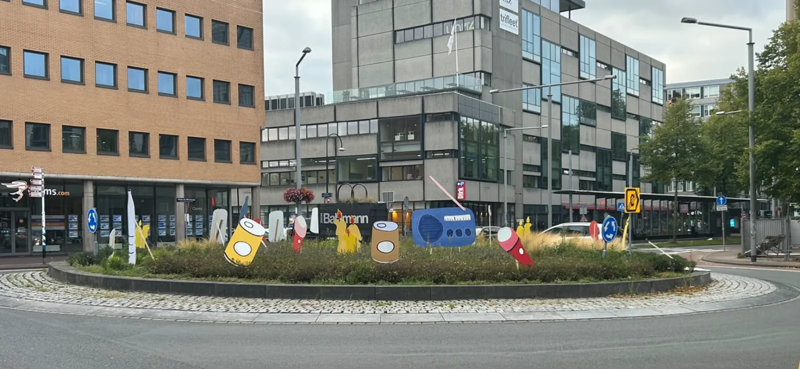 Rondje om de rotonde